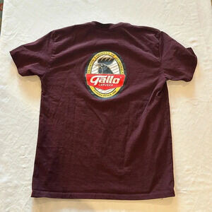 Gallo Cerveza Co. Lux Vintage 90’s beer‎ tee T  shirt large EUC